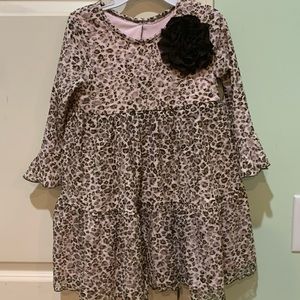 Marmellata pink and leopard dress size 5